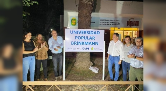 Se iniciaron los cursos y talleres municipales en Brinkmann