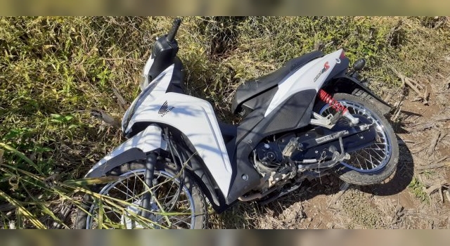 Hallaron moto que había sido robada días atrás