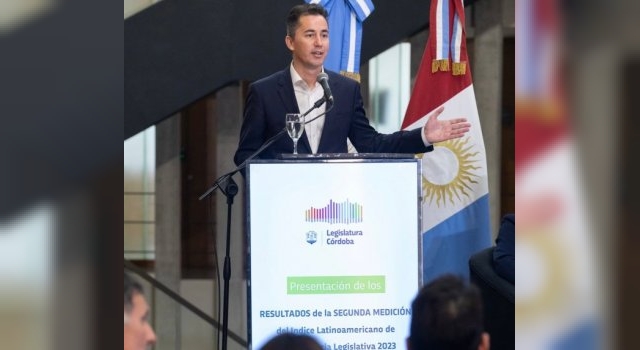 Manuel Calvo: "El Poder Legislativo cordobés es el más transparente de Latinoamérica"