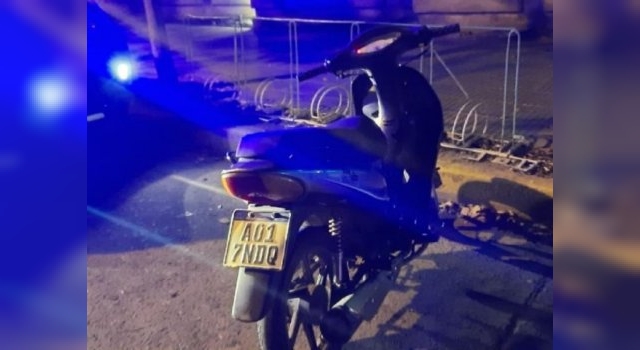 Recuperan moto robada en barrio Sarmiento