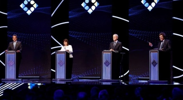 Entre chicanas, gestos y algunas propuestas pasó el primer debate presidencial
