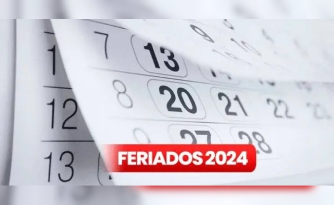 Calendario de feriados 2024: cuándo será el fin de semana extra largo de 6 días