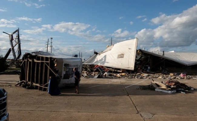 Estados Unidos: un tornado dejó varios heridos en Texas