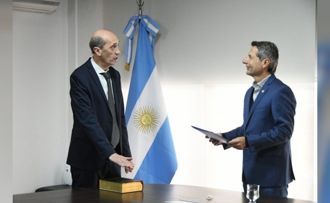 Gustavo Colombatti juró como asesor letrado municipal