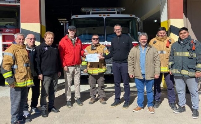 Morteros: La Municipalidad entregó 13 millones a los Bomberos de la ciudad