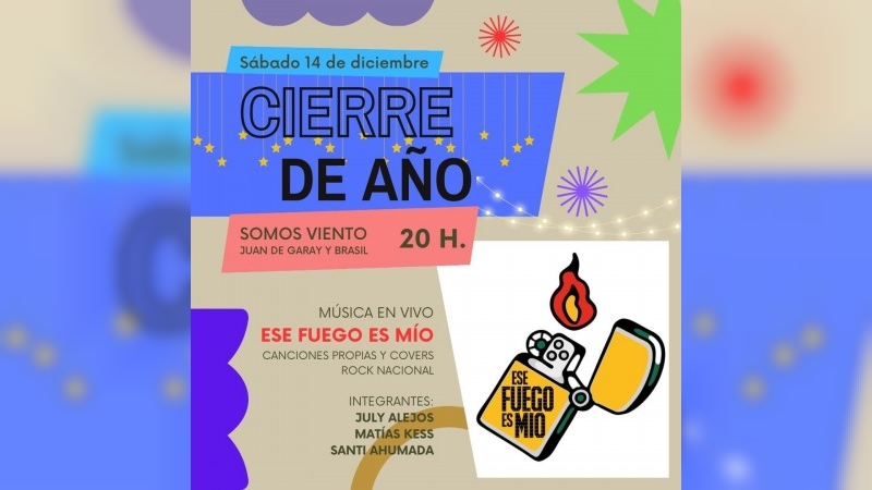 Gran cierre de año en Somos Viento