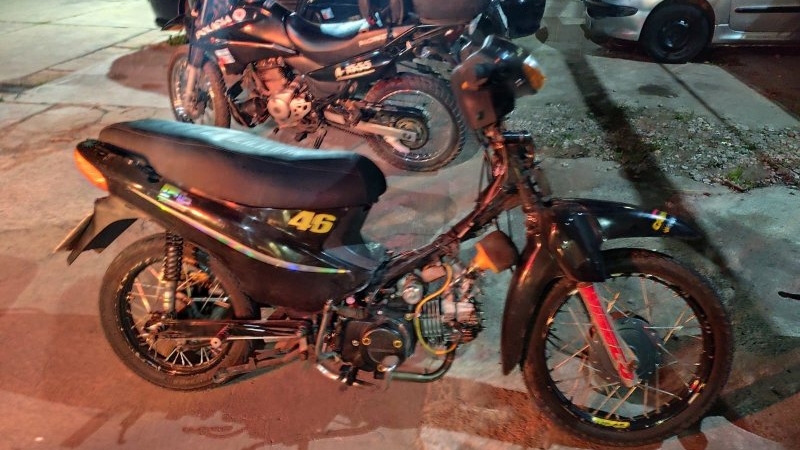 Aprehenden a un motociclista por conducción peligrosa y falta de documentación