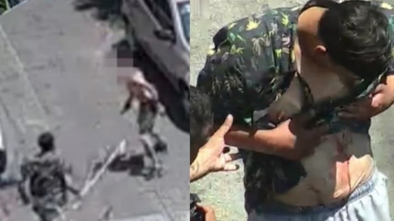 Un limpiavidrios apuñaló a otro con una botella cortada en una pelea por $3000 en la Cañada