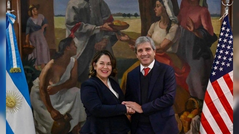 Caputo se reunió con la nueva encargada de negocios de Estados Unidos