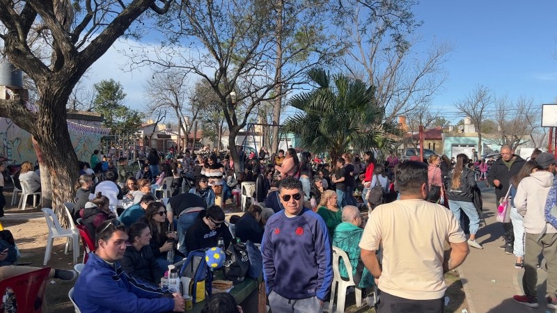 Se llevó a cabo el festejo del Día de la Niñez en barrio 9 de Septiembre