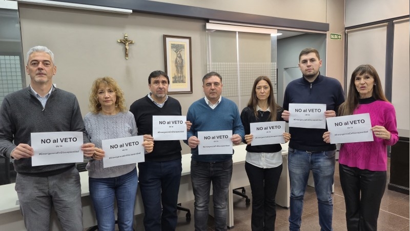Concejales de Hacemos Unidos por Córdoba expresaron su rechazo al veto que afecta a personas con discapacidad