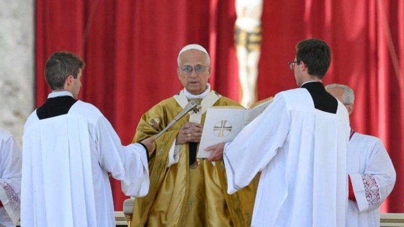 El papa León XIV pidió por el fin de las guerras: "¡Dios quiere la paz!"
