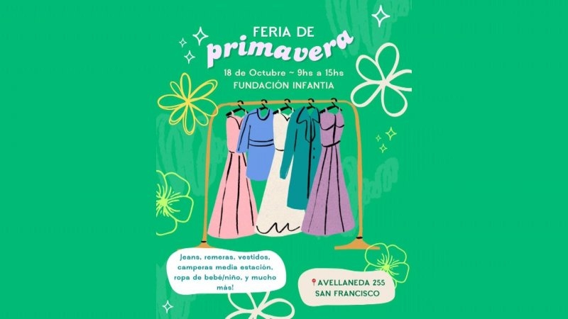Fundación Infantia invita a su Feria de Primavera