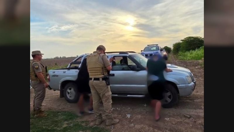Tres hombres aprehendidos por abigeato en zona rural de San Francisco