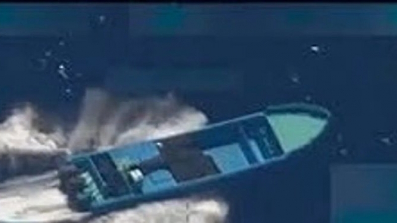 Dos muertos tras ataque de Estados Unidos a un barco con presuntos narcos en el Pacífico