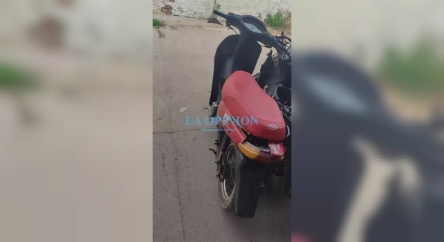 Frontera: recuperan moto  robada a mano armada