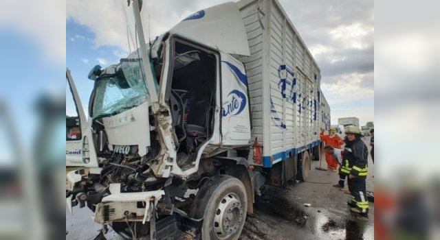 Camionero herido en un accidente en jurisdicción de Brinkmann