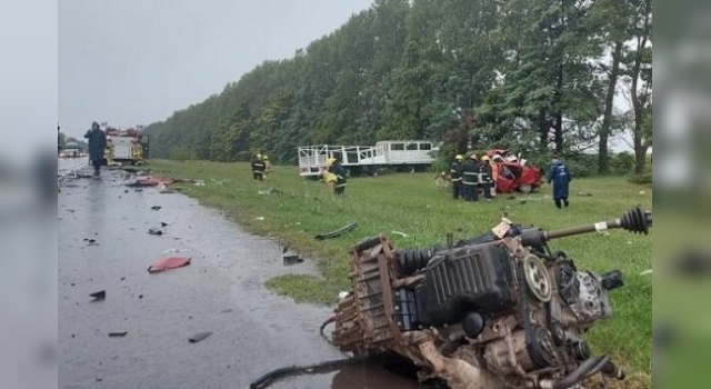 Ruta 158:  murió un automovilista tras colisionar contra un camión