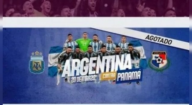 Se agotaron las 83 mil entradas para Argentina-Panamá en dos horas