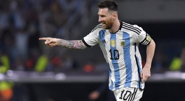 Messi anotó el hat trick más rápido en la Selección argentina frente a Curazao