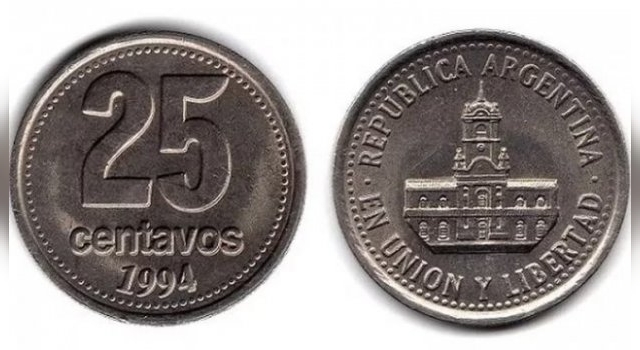 Piden hasta $15.000 por monedas argentinas de 25 centavos: cómo identificarlas y cuál es su verdadero valor