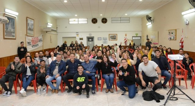 Los Jóvenes de San Justo intensificaron los esfuerzos para la campaña "Martín Llaryora Gobernador"