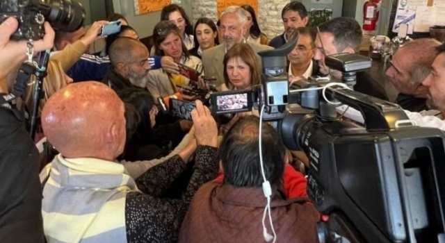 Patricia Bullrich denunció haber sido agredida en San Luis y apuntó contra el gobernador Alberto Rodríguez Saá