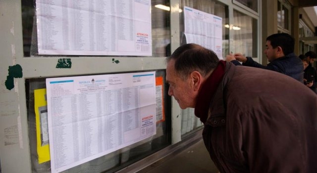 Ya votó el 61,5% del padrón nacional