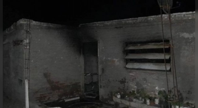 Una niña de 3 años murió al quedar dentro de una casa que se incendió