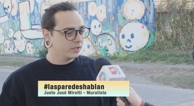 INFORME ESPECIAL - Justo José Miretti y sus intervenciones artísticas