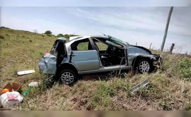 Accidente fatal: murió una mujer de 67 años tras un vuelco en la ruta 30 cerca de Río Cuarto