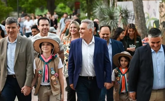 Martín Llaryora se despidió de la gestión muncipal en Córdoba en el Parque de la Biodiversidad