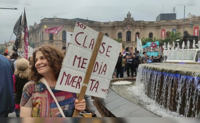 Sin protocolo antipiquete, hubo marcha en Córdoba