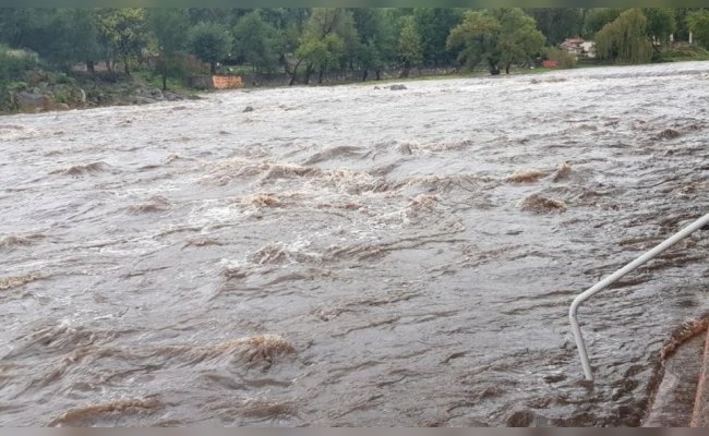 Temporal: recomiendan precaución por la crecida de ríos serranos