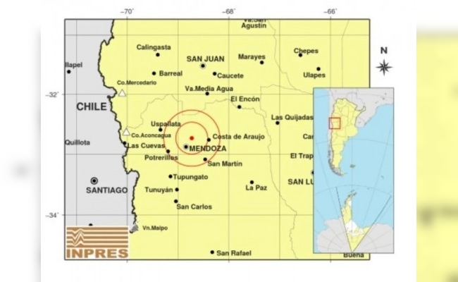 Fuerte sismo en Mendoza se sintió también en San Juan