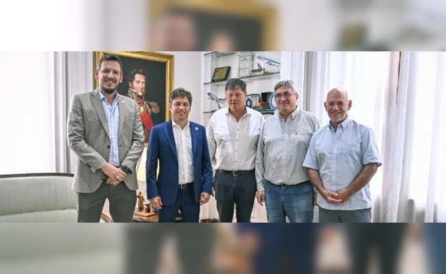 Kicillof se reunió con los organizadores de la Expoagro 2024