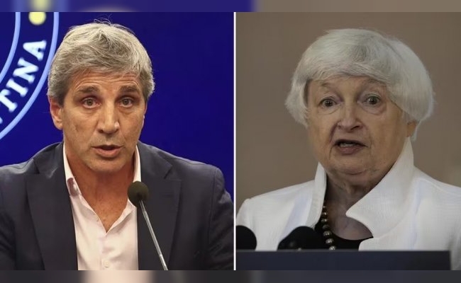 Fuerte apoyo del Tesoro de EE.UU. al programa de Milei en una reunión entre Caputo y Yellen en el G20