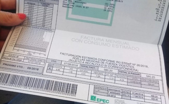 Córdoba: se podrá pagar las facturas de luz con tarjeta de crédito y hasta en tres cuotas