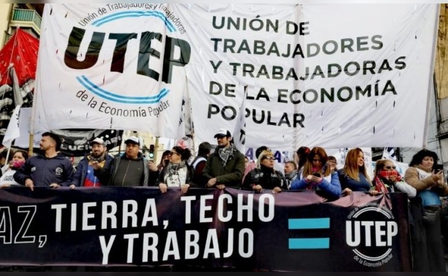 Lunes con protestas de trabajadores de la Economía Popular en todo el país