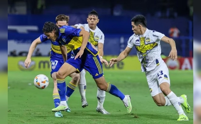 Boca venció a Trinidense por la Copa Sudamericana y quedó como único líder del Grupo D