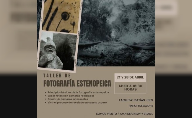 Taller de fotografía estenopeica