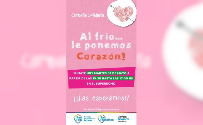 Vuelve la campaña “Al frío…le ponemos corazón”