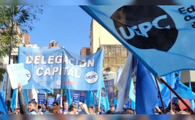 UEPC adhiere al paro nacional del jueves y marchará en Córdoba