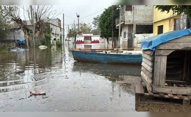 Unas 550 personas fueron evacuadas en Concordia por la crecida del río Uruguay