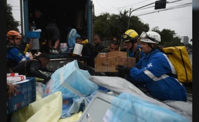 Brasil: el exceso de lluvias causó temblores y pánico en Caixas do Sul