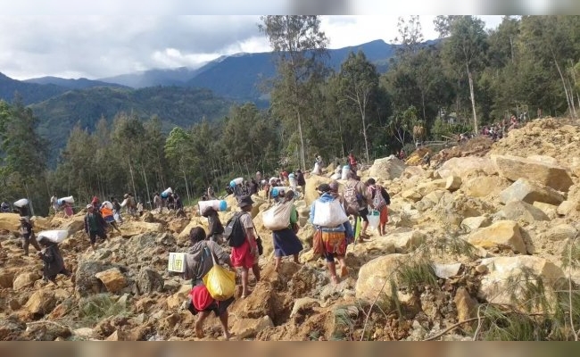 Papúa Nueva Guinea: más de 300 personas quedaron sepultadas por deslizamientos de tierras