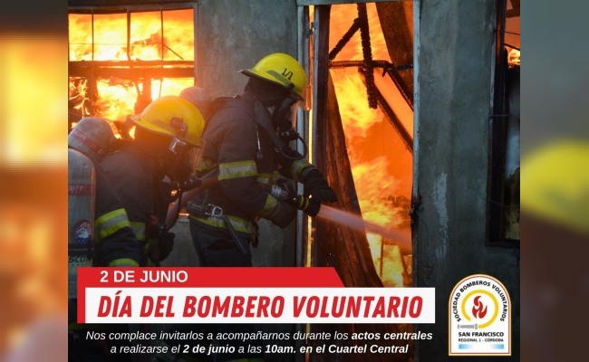 Actividades por el Día Nacional de Bomberos Voluntarios en nuestra ciudad