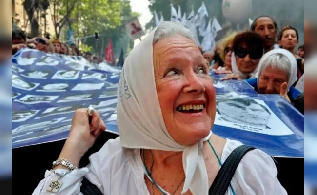 Murió Nora Cortiñas, cofundadora de Madres de Plaza de Mayo