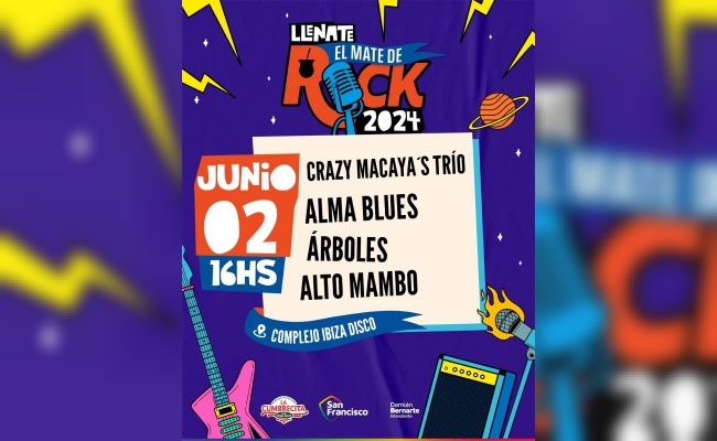 La ciudad se prepara para otro domingo de rock