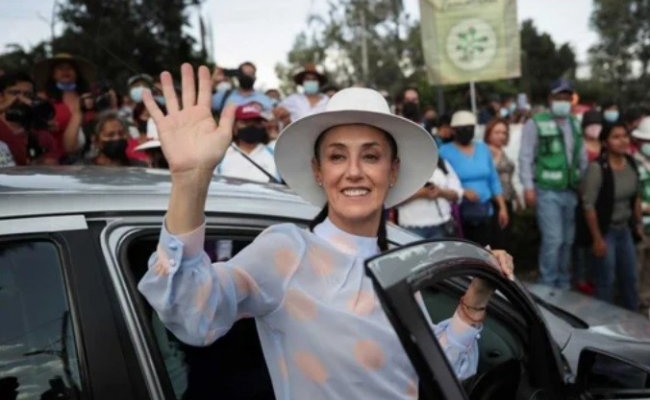 Partido Morena proclama a Claudia Sheinbaum como la primera presidenta mexicana de la historia